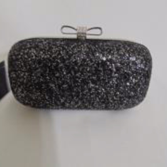 INC International Concepts Black Evie Clutch - Picture 5 of 8